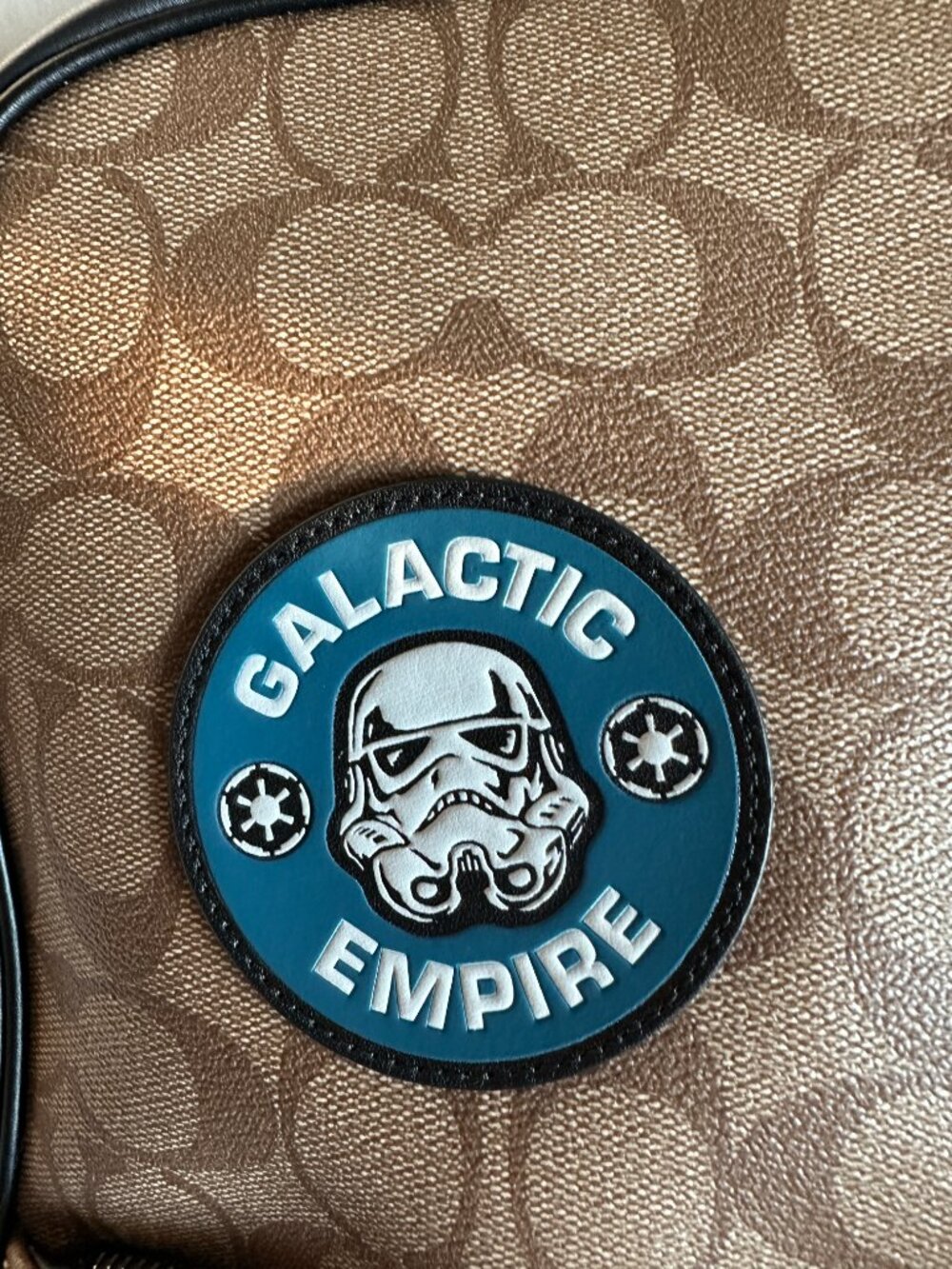 NWT! RARE! Coach X Star Wars Westway Backpack In Signature Canvas With Patches - Picture 3 of 15